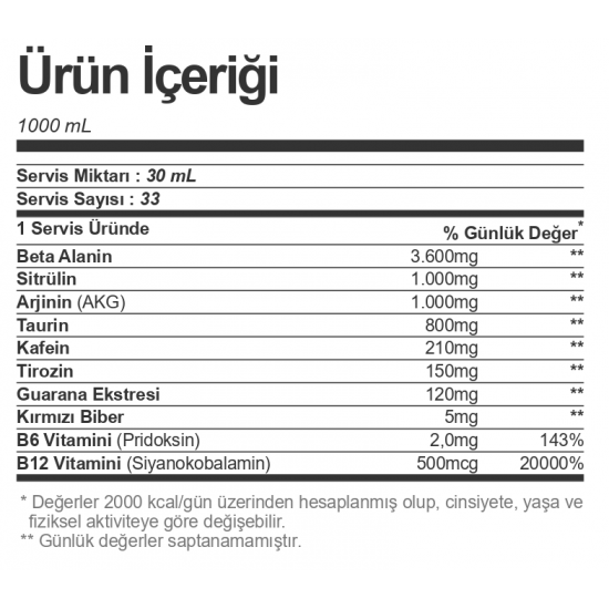 Bigjoy Predator Shot 1000 ml Portakal