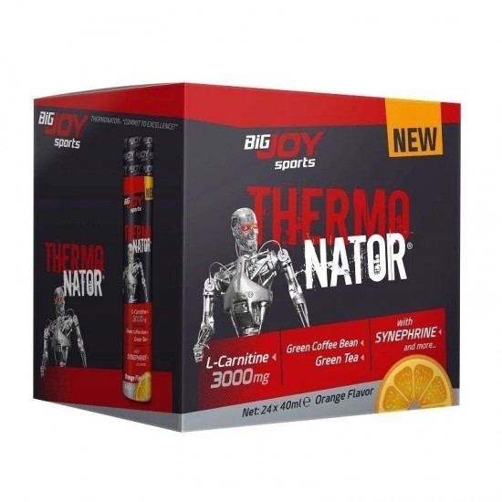 BigJoy Thermonator L- Karnitin  40 ML x 20 li Portakal Aromalı