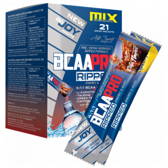 Bigjoy BCAA Pro Ripped Go! Mix 21 Saşe