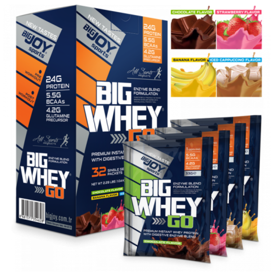 Bigjoy Bigwhey Go Protein 1040 Gr 32 Saşe