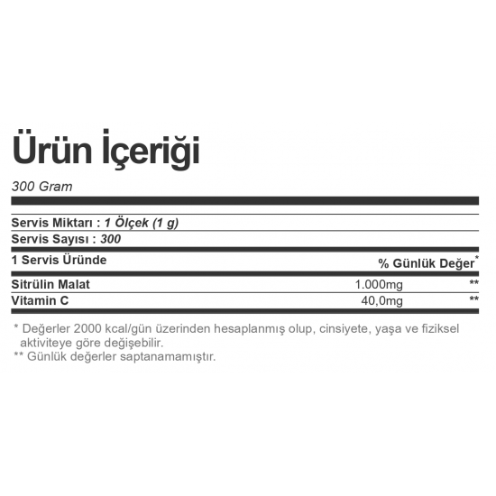 Bigjoy Citrulline Malate 150 gr Aromasız