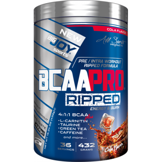 BigJoy Bcaa Pro 4:1:1 Ripped 432 gr Kola Aromalı