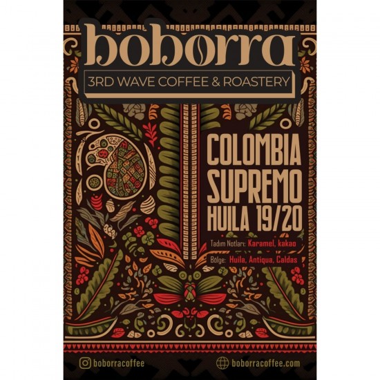 Colombia (Kolombiya) Supremo Huila 19/20