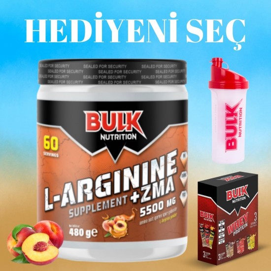 L Arjinin + ZMA 60 Servis 480 gr