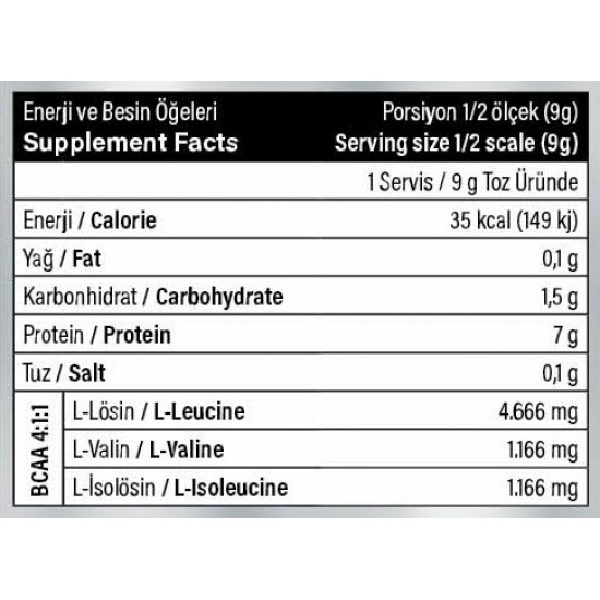 BCAA 60 Servis 540 gr