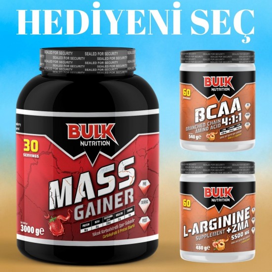 Mass Gainer - BCAA - Arjinin 60 Servis