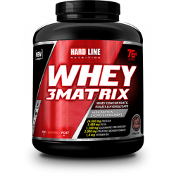 Hardline Whey 3 Matrix 2300 gr Protein Tozu