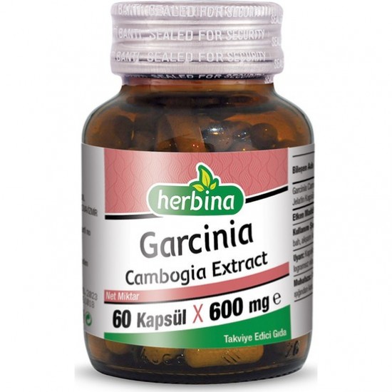 Herbina Garcinia Cambogia Ekstresi 60 Kapsül x 600 mg