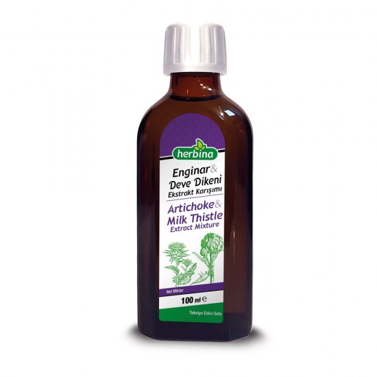 Herbina Enginar – Deve Dikeni (Milk Thistle) Sıvı Ekstrakt 100 ml