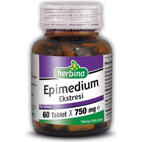 Herbina Epimedium Ekstresi 60 Tablet x 750 mg – Horny Goat Weed