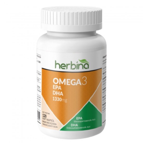 Herbina Omega 3 Balık Yağı 120 Softjel