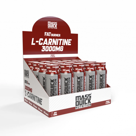 Massquick FatBurner L Carnitine 3000 mg 20 Shot