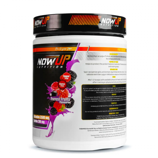Nowup Nutrition Glutamine Recovery Effect 360 gr