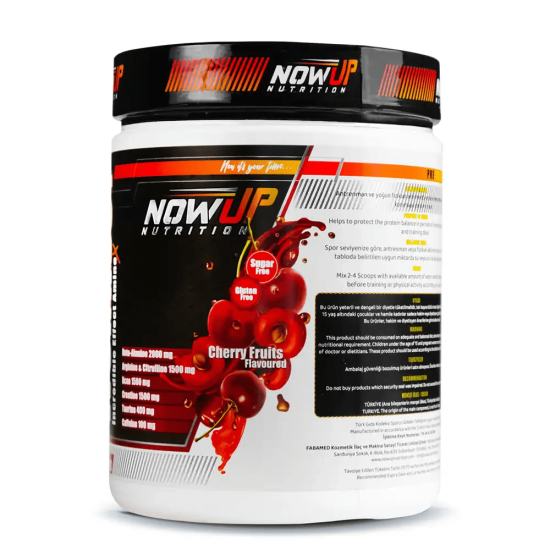 Nowup Nutrition Pre-Workout 360 gr