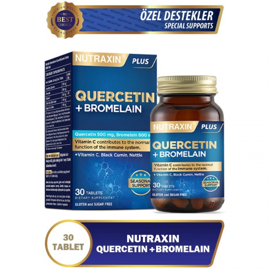 Nutraxin Quercetin Bromelain 30 Tablet