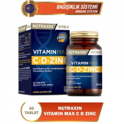 Nutraxin Vitamin Max C-D-Zinc 60 Tablet