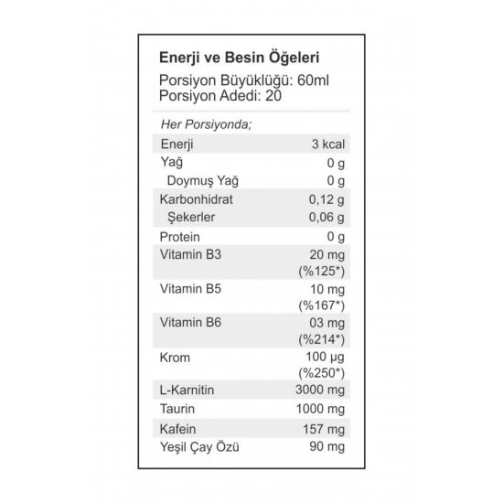 L-Carnitine 3000 Liquid 20 Ampul