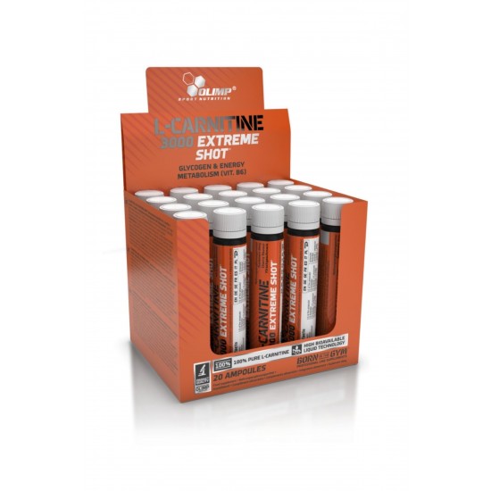 L-Carnitine 3000 mg Extreme 20 Shot