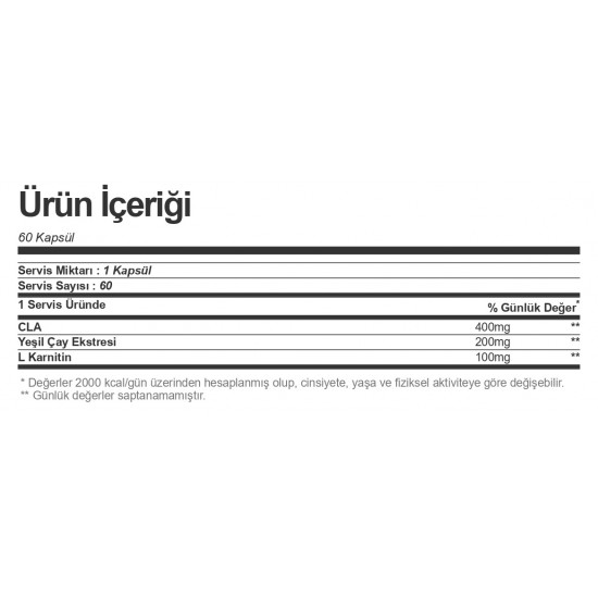 Olimp CLA + L-Carnitine 60 Kapsül