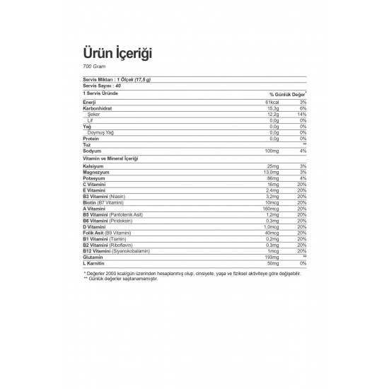 Iso Plus Isotonic Drink 700 Gr