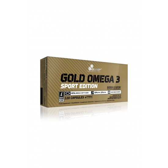 Gold Omega 3 Sport Edition 120 Kapsül
