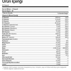 Optimum Nutrition Opti-Women Multivitamin 60 Kapsül