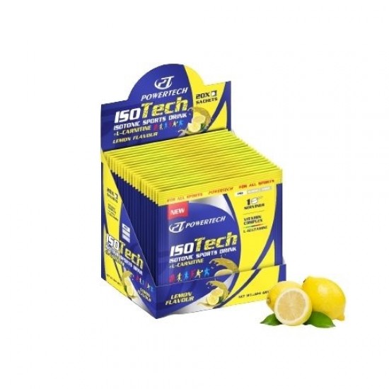İsoTech İsotonic Sports Drink İzotonik Sporcu İçeceği 20 Saşe