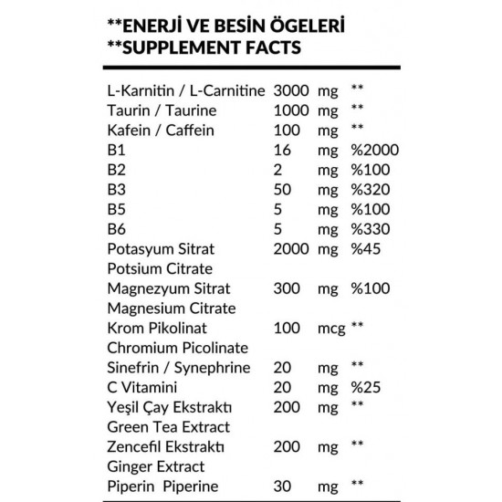 ThermoTech L Carnitine 3000 mg 1000 ml