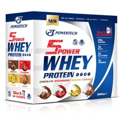 5Power Whey Protein Tozu 30 gr X 64 Şase 4 Mix