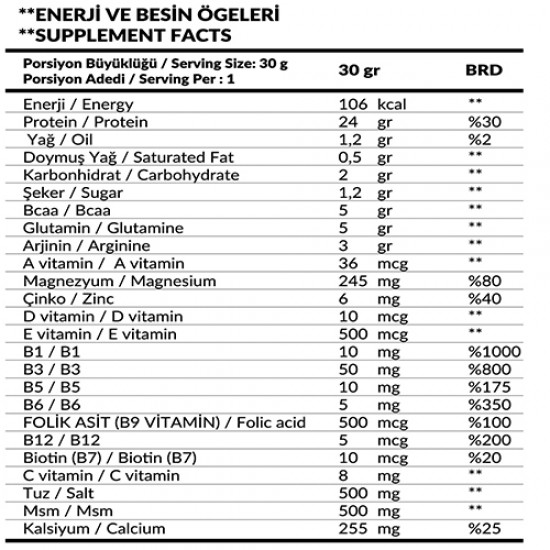 5Power Whey Protein Tozu 960 gr 32 Servis Aroma Seçenekli