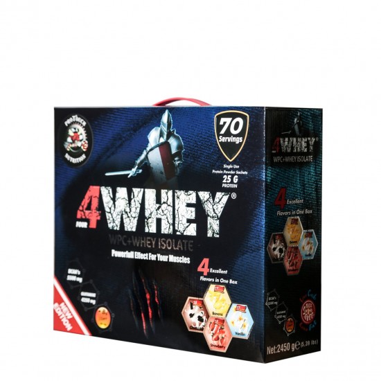 ProTech 4Whey Whey Protein Tozu 2450 Gr 70 Şase + 4 HEDİYE