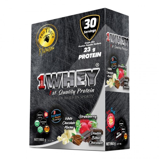 Protouch One Whey Protein Tozu 960 gr 30 Şase 3 Aroma