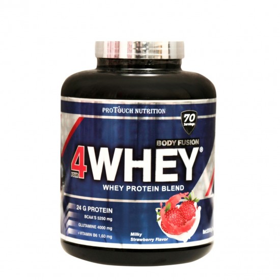 Protouch Nutrition Body Fusion 4Whey Protein Tozu 2310 gr 70 Servis