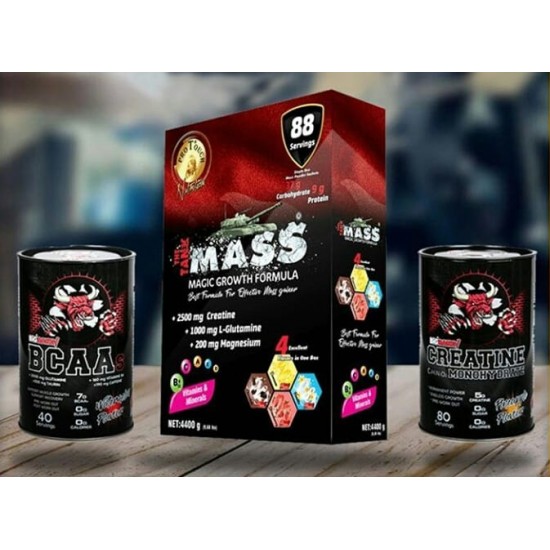 Protouch Nutrition Mass Gainer 88 Şase + BCAA 40 Servis + Creatine 80 Servis
