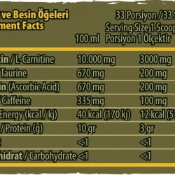 L-Carnitine Thermo Bullet 3000 mg 1000 ml