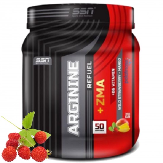 SSN Arginine Refuel + ZMA 350 gr Dağ Çileği Aromalı 50 Servis