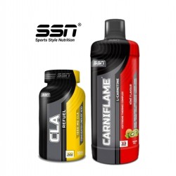 SSN Carniflame Karnitin 3000 mg 1000 ml - CLA Refuel 100 Kapsül
