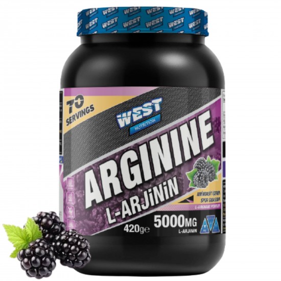 West Nutrition L Arjinin 420 gr 70 Servis Böğürtlen Aromalı