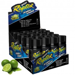 West Nutrition Raptor Amino Asit 30 ml 20 Shot Misket Limonu Aromalı