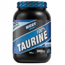 West Nutrition Taurin (Taurine) Toz 300 gr 100 Servis