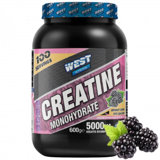 West Nutrition Kreatin Monohidrat (Creatine Monohydrate) 600 gr - 100 servis