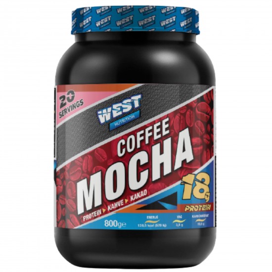 West Nutrition Protein Tozu İçerikli Mocha Kahve 800 gr 20 Servis