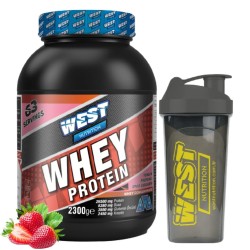 West Nutrition Whey Protein Tozu 2300 gr 63 Servis Aroma Seçenekli