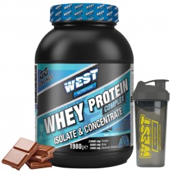 West Nutrition Whey Protein Tozu Complex İzole & Konsantre 66 Servis 1980 gr