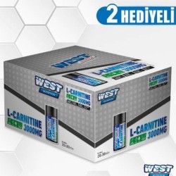 West Nutrition L Karnitin ( l carnitine ) 3000 mg 20 Shot Yağ Yakıcı